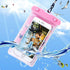 universal cell phone floating waterproof bumper dry bag random colours...