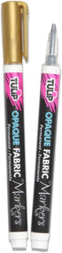 Tulip Fashion Markers 33613 Mrkt Multi Opaque 2Pk Metallic, As Detailed...