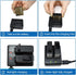 VVHOOY 3 PCS 1050mAh Rechargeable Action Camera Battery Pack Dual Battery Charger Compatible with AKASO EK7000 EK5000 Brave 4/ DBPOWER EX5000/EKEN...