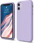 elago Compatible with iPhone 11 Case, Liquid Silicone Case, Full Body Protective Cover, Anti-Scratch Soft Microfiber Lining, 6.1 inch (Lavender)...