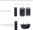 Quick Snap Bungee Dog Collar Strap with D Ring for Most of Electronic Training Shock Collar Receivers-Adjustable Durable Waterproof Odorless 3/4 I...