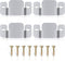 Sectional Sofa Connector Bracket, Sectional Couch Connectors Bands for Sectionals,Furniture Connectors with Screws,4 Pieces...