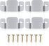 Sectional Sofa Connector Bracket, Sectional Couch Connectors Bands for Sectionals,Furniture Connectors with Screws,4 Pieces...