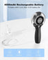 TriPole Misting Fan Portable Handheld Fan with Mist, 4000mAh Rechargeable Personal Mister Fan with 40ml Water Tank, High-Speed Airflow Mini Water ...