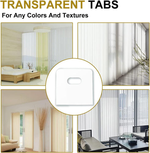 Vertical Blind Repair Tabs/Verticle Blind Repair Kit for Vertical Blinds Replacement Slats?40pcs?...