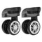Suitcase Wheel Replacement, Mute Double Row Luggage Wheel Universal Outdoor Swivel Caster for Luggage Suitcase Trolley...