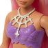 Barbie Dreamtopia Mermaid Doll with Curvy Body, Pink Hair, Pink Ombre Tail & Headband Accessory...