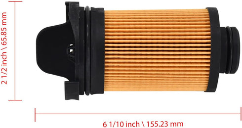 595930 84007094 Oil Filter Compatible with Ferris Mower F210Z SRSZ2 FW35 FW35CC IS3200Z IS2100Z F320Z...