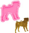 Shiny Glossy Dog Keychain Epoxy Resin Mold Silicone Mold with Hole Cartoon Animal Epoxy Resin Craft Silicone Mold Polymer Clay DIY Jewelry Making ...
