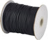 Pandahall 1Roll/91m/100Yards 2mm Waxed Polyester Cord Thread Beading String with Spool for Braided Bracelets Jewelry Making Macrame Supplies Black...
