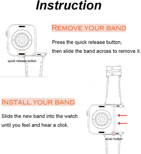 Genuine Leather Strap Compatible for Apple Watch Band 41mm 40mm 38mm, Replacement Wristband for iWatch Series 8 7 (41mm) Series 6 5 4, SE (40mm) S...