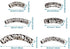 KISSITTY 30pcs/Box Antique Silver Filigree Long Curved Noodle Tube Spacer Beads 24~48mm for DIY Jewelry Making...
