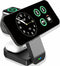 3 in 1 Wireless Charging Station for Apple MagSafe Charger Multiple Devices,Magnetic Foldable 15W Fast Wireless Charger Stand for iPhone 15/14/13/...