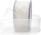 Royal Imports Organza Wired Sheer Ribbon 2.5" (#40) for Floral & Craft Decoration, 50 Yard Roll (150 FT Spool), White...
