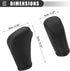 Motoforti Car Interior Gear Shifter Shift Knob Cover, Transmission Shift Boot Lever, for Honda Accord 2018-2022, Faux Leather, Black...