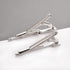 2Pcs Hunting Tie Clip Set for Men Unique Silver Gun Sword Arrow Tie Bar Personalized Fathers Day Birthday Jewelry Gift...