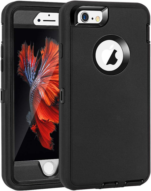 MAXCURY for iPhone 6 Case & iPhone 6s Case Heavy Duty Shockproof Series Case for iPhone 6/6S (4.7")-V2 with Built-in Screen Protector Compatible w...