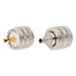 PL-259 UHF Male Plug Crimp Coax Connector Adapter for RG58 LMR195 3D-FB RG142 KSR195 RG400 Cable (Pack of 5)...