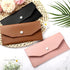 2 Pcs PU Leather Cash Envelopes Money Cash Wallet Bags Tickets Storage Bags Coin Check Bank Pouch Budget Envelope for Bill Planner...