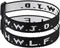 POYAMUSE Handmade WWJD and HWLF Bracelet Set for Men and Women - Adjustable Christian Friendship Bracelets, Ideal Gift for Couples...