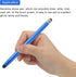 MECCANIXITY 3pcs Stylus Pens for Touch Screens Dual Rubber Tips Capacitive Stylus Universal Tablet Pen Sensitivity Precision, Blue...