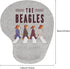 The Beagles Funny Dogs Design Mouse Pad with Wrist Support-Bottom Nonslip Personalized Mouse Pad Relieve Wrist Pressure Keyboard Mouse Pad Can Be ...
