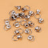 20pcs Rivets Fasteners Chain Bag Screws 8mm 4 Colors DIY Leather Craft Purse Phone Case Screws Accessories(Silver)...