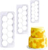 Mity rain Hexagon Cookie Cutter - Geometric Multicutter- Football Cake Fondant Cutter - 3 Size,Hexagon Biscuit Cutters,Novel Creative Cake Decorat...