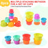 Baby Stacking Nesting Cups Toys, Montessori Toys for Toddlers 6+ Months (617-97)...