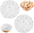 2Pcs Bowl Covers, Bread Proofing Cover Reusable Bowl Covers for Bread Proofing, Bread Cover for Rising Adjustable Elastic Bowl Covers, Bowl Covers...