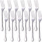 Stainless Steel Kitchen Dinner Forks 12-Piece Dinner Fork Set 7.3-inch Stainless Steel Table Forks Classic Flatware Silverware Sets Cutlery Utensi...