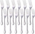 Stainless Steel Kitchen Dinner Forks 12-Piece Dinner Fork Set 7.3-inch Stainless Steel Table Forks Classic Flatware Silverware Sets Cutlery Utensi...