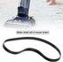Create idea 2pcs Flat Drive Belt Carpet Cleaning Machine Belt 440005536 Compatible with Vax Compatible with Hoover Dual Power Max Carpet Cleaner...
