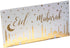 Eid Cash Envelopes 10 pcs/set Eid Greeting Card Holder Gold Foiled Eid Mubarak Money Envelope, White...