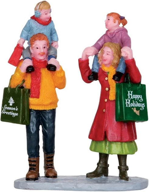 Lemax Christmas Village Family Christmas Shopping - 22022...