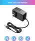 ZOSI 12V 2A 100V-240V US AC to DC Power Supply Adapter & 4-Way Power Splitter Cable for CCTV Home Security Camera Surveillance System...