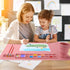 Silicone Painting Mat with Cup and Palette Removable, 20"X16" Thick Silicone Art Mat for Craft with Raised Edge, Artist Creator Mat Silicone for R...