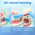 Y-Kelin V-Shaped Orthodontic Toothbrush for Braces Brackets 4 Count (Pack of 1) Soft Bristle with Inter Dental Brush...