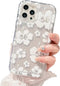 Fycyko Compatible for iPhone 14 Pro Max Case Cute Hibiscus Flower Print Clear Aesthetic Design Summer Floral with Women Teen Girls Soft TPU Phone ...