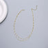 Gold Dainty Choker Necklace for Women 14K Gold/Silver Plated Satellite Choker Shining Dots Chain Thin Trendy beads Paperclip Necklaces Jewelry Gif...