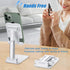 Cell Phone Stand, Angle Height Adjustable Cell Phone Holder with Silicon Pad for Desk Fully Forldable Mobile Phone Holder Compatible with All Mobi...