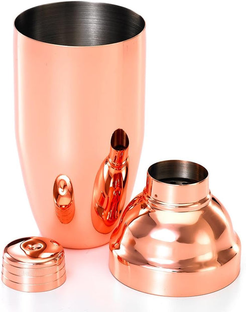 Barfly Cocktail Shaker, 24oz (700 ml), Copper...