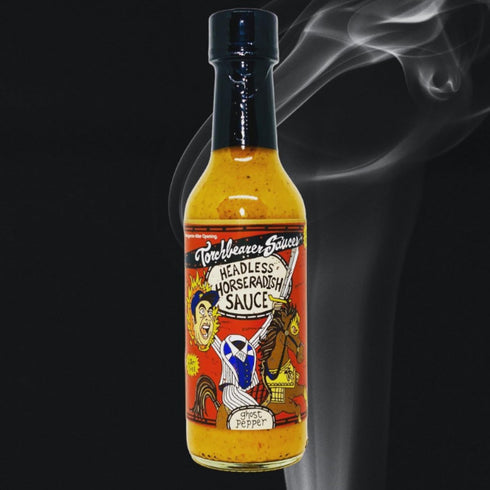 Headless Horseradish by Torchbearer Sauces, Fiery Heat Hot Sauce With Flavors of Horseradish, Garlic & Dry Mustard, Made With All Natural Ingredie...