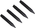 4 PCs Plastic Spikes for Solar Flame Torch lights Solar Torch Lights Replacement ABS Ground Stakes...