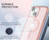 Magnetic for iPhone 14 Case Compatible with MagSafe, iPhone 13 Case Military Shockproof Slim Wireless Charger Protective Phone Case Built-in Scree...