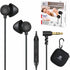 Hearprotek Sleep Earbuds, 2 Pairs Soft Comfortable in-Ear Earphones with mic-Low Profile Noise Reduction Headphones for Sleeping on Side, snoring,...