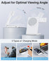2024 Upgraded 3 in 1 Foldable Magnetic Wireless Charging Station with PD 20W USB-C Adapter, Compatible with MagSafe, Charger Stand for iPhone 15/1...