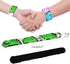 KUUQA 25 Pcs Magic Mermaid Sequin Bracelets Glitter Reversible Sequins Slap Bracelets Wristbands for Kids Little Mermaid Birthday Party Favors Sup...