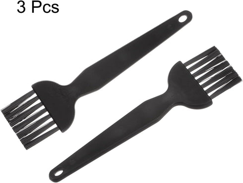 3pcs Anti-Static Cleaning Brush 25x33mm PV Plastic Conductive Bristles Anti Static ESD Brushes for Clean PCB Laptop Keyboard Fan and Other Electro...