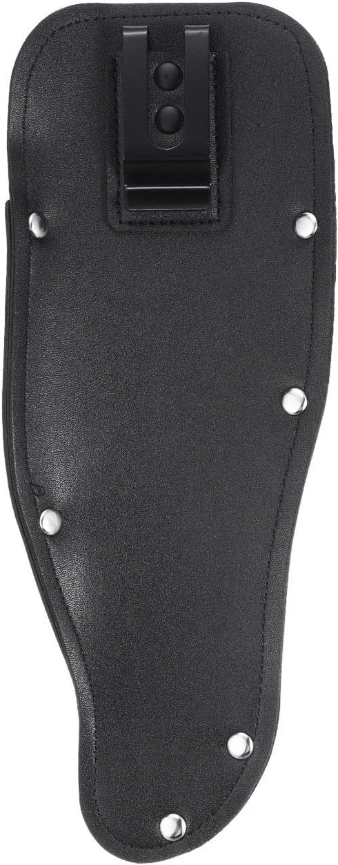 PATIKIL Leather Garden Pruner Sheath, Bypass Pruners Pouch Protective Case Belt Hanging Scabbard Cover for Gardening Pruning Shears, Black...